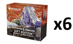 MTG Adventures in the Forgotten Realms Bundle - GIFT Edition CASE (6 GIFT Edition Bundles)
